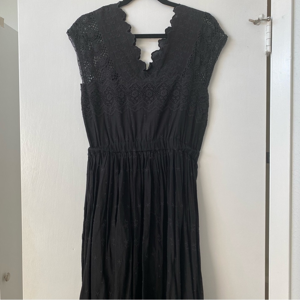 NWT Ulla Johnson Savannah Dress in Coal size 4